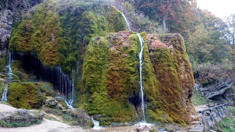 Mountainbikeroute Ahrdorf – Dreimühlen Wasserfall foto Wasserfall Dreimühlen