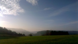 foto vergezicht heuvels